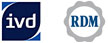 Gerd Wermes GmbH ist Mitglied im IVD / Logo IVD und RDM